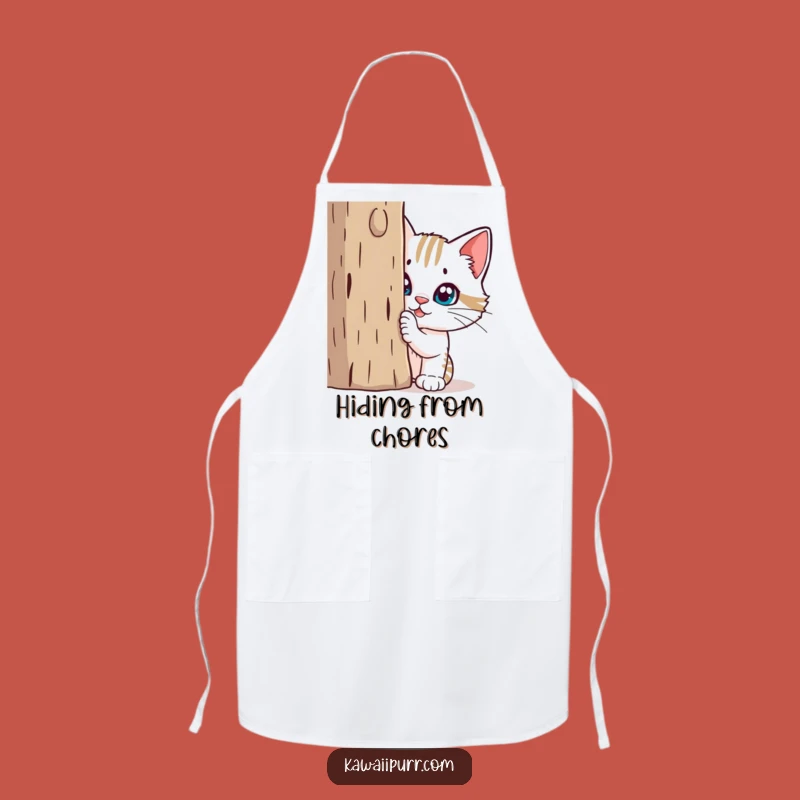 Funny Mischievous Cat Apron: Cook with Caution (and Comedy!), A Hilarious Gift!