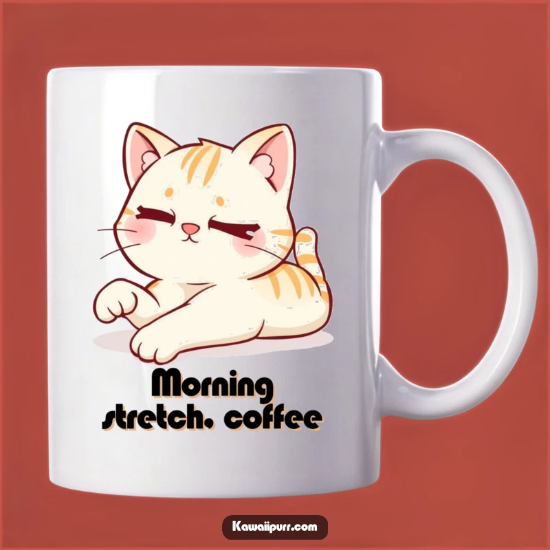 Funny Kawaii Lazy Cat Mug: Mischievous Mornings and Hilarious Sips