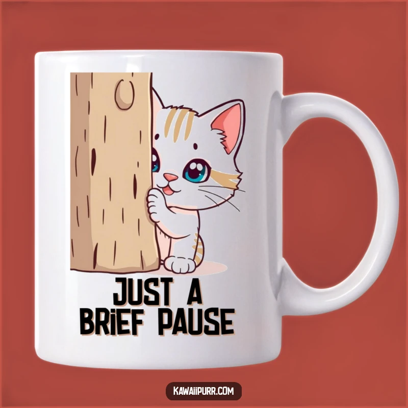 Funny Mischievous Cat Scratching Post Mug: The Purrfectly Hilarious Gift for Cat Lovers