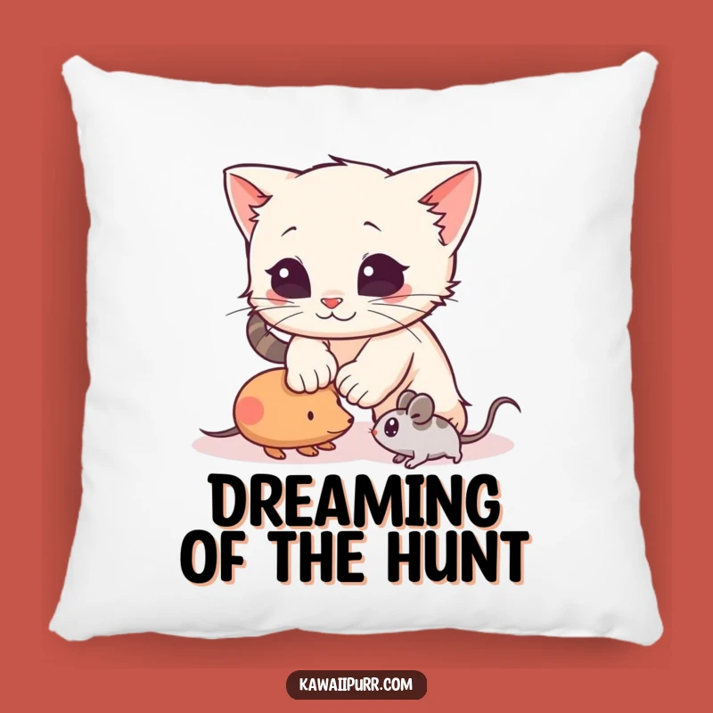 Funny Pouncing Kitten Pillow: Soft & Playful Character Comfort, Ideal Funny Gift!