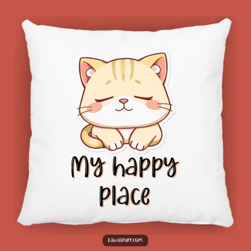 Funny Sleepy Cat Pillow: Cozy Feline Comfort for Nappers!