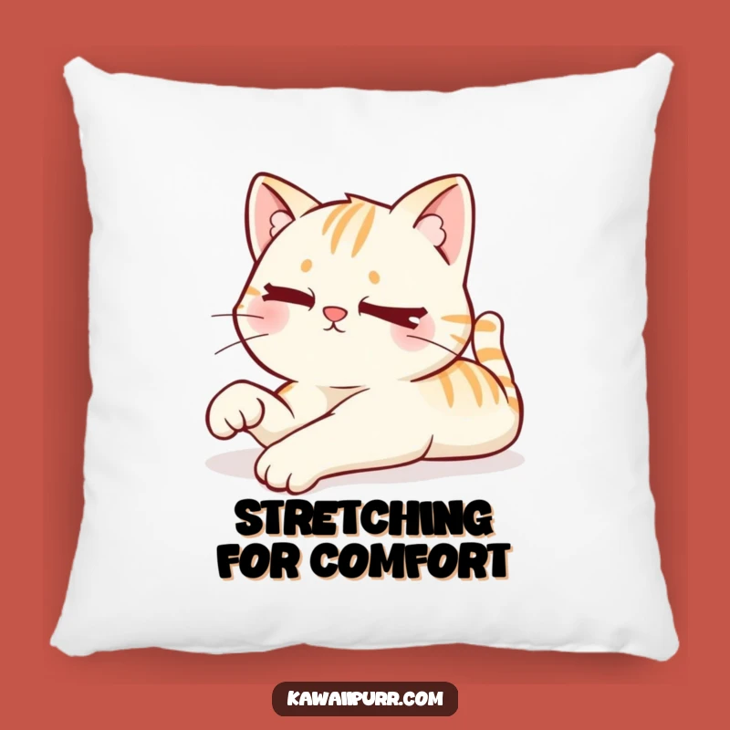 Funny Kawaii Lazy Cat Pillow: Cozy Comfort with a Mischievous Touch