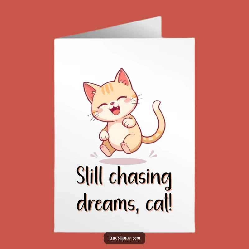 Free Printable Dizzy Cat Birthday Card: Silly Feline Downloadable Gift