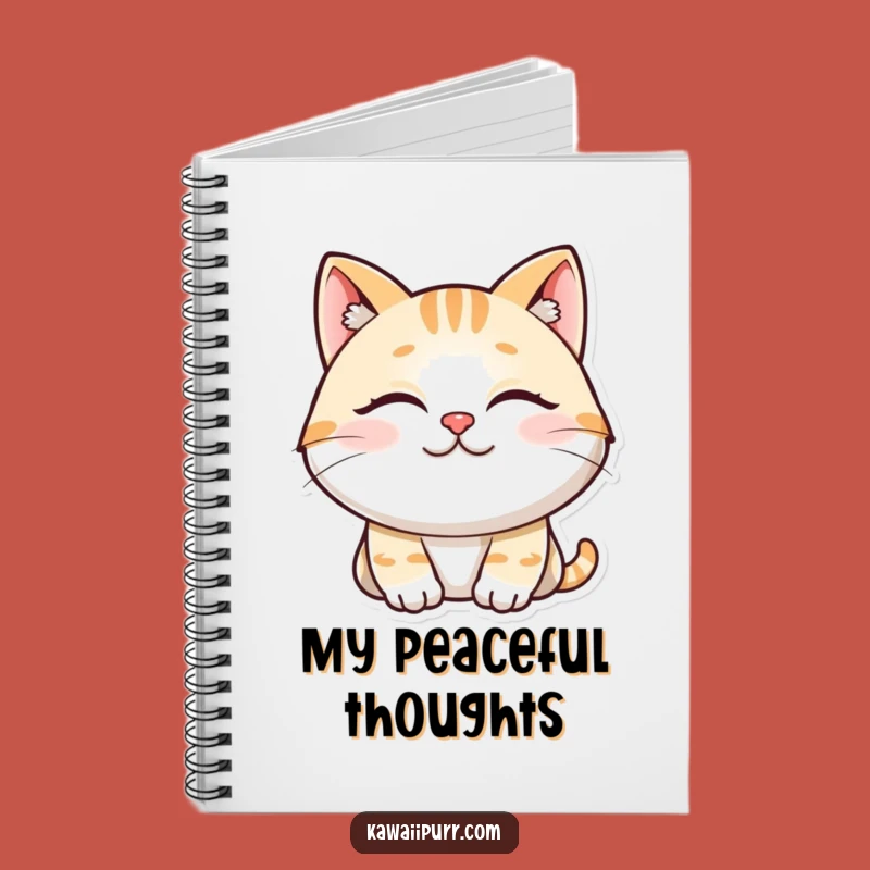 Funny Content Cat Notebook: Jot Down Your Purrfect Thoughts