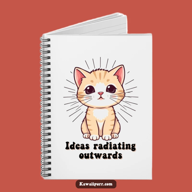 Funny Kitten Purr Notebook: Cute Journal for Cat Lovers to Jot Down Happy Thoughts