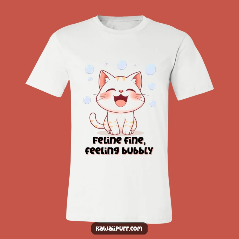 Funny Cat Bursting with Laughter T-Shirt: Comedic Feline Tee, Unique Gift