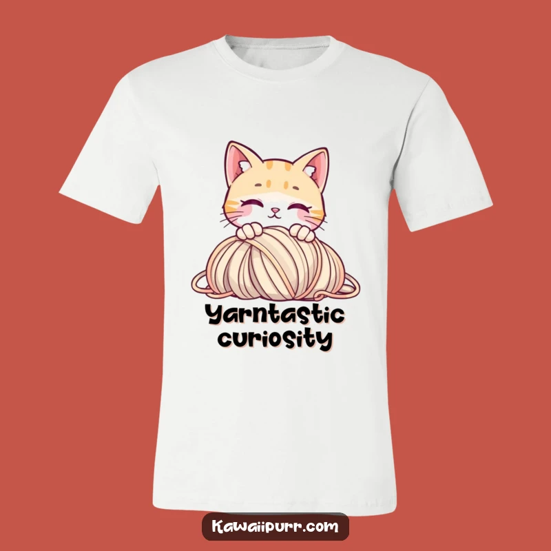 Funny Curious Cat T-Shirt: Explore Your World with Playful Intrigue