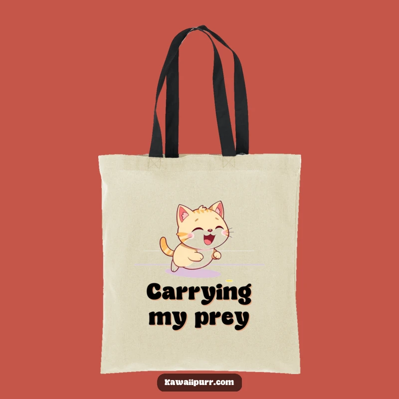 Funny Cat Laser Tote Bag - Carry Your Playful Spirit!
